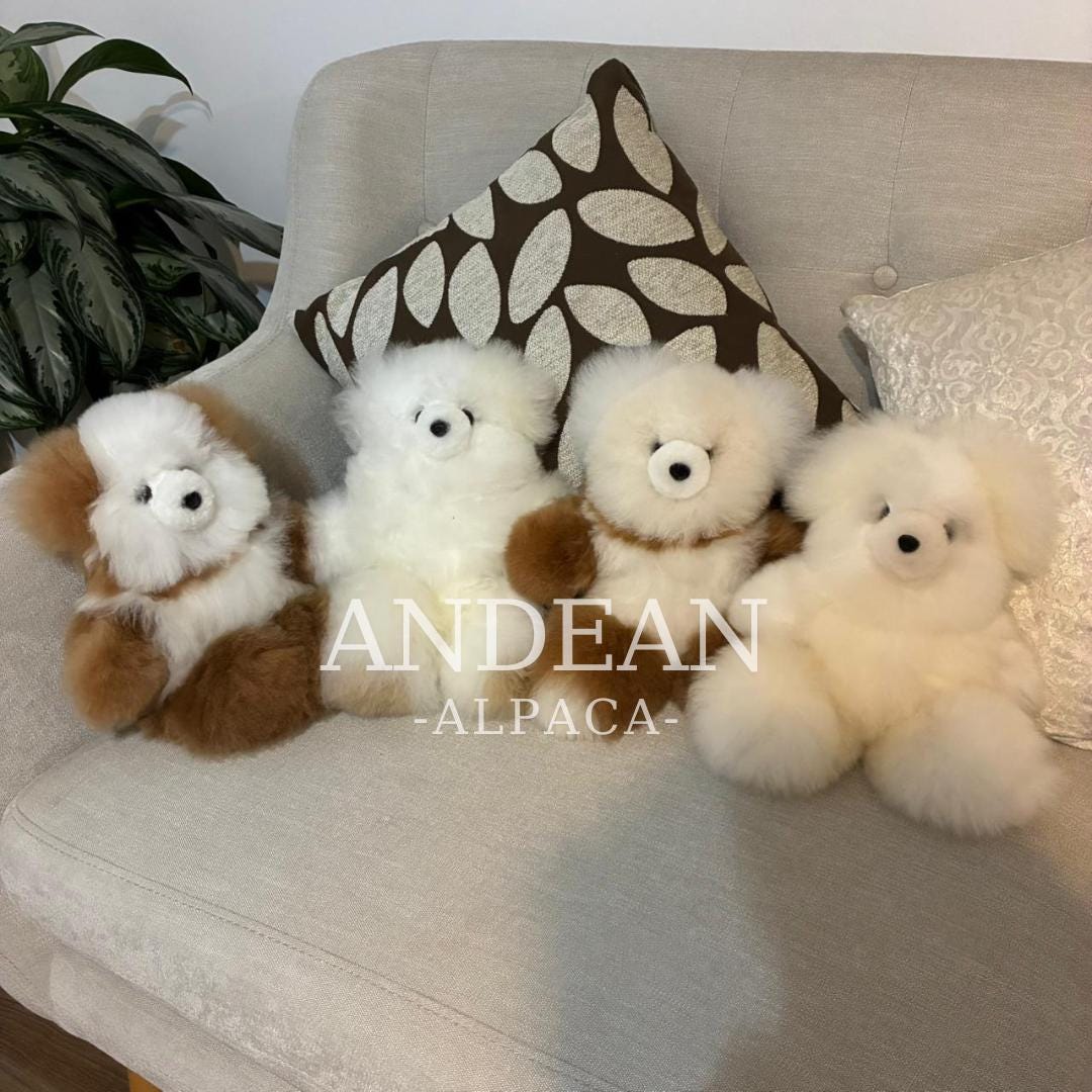 Handmade Baby Alpaca Teddy Bear – Plush Peruvian Keepsake