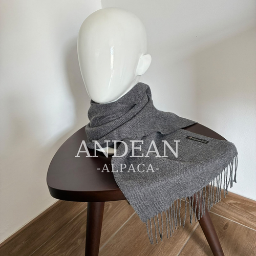 Bufanda 100 % de baby alpaca – Chal lujoso, suave y cálido, Chal de alpaca peruana hecho a mano, Accesorio de invierno ligero y acogedor, Regalo elegante