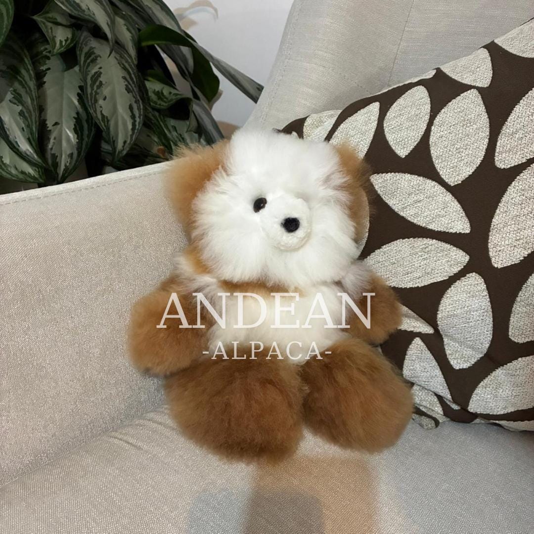 Handmade Baby Alpaca Teddy Bear – Plush Peruvian Keepsake