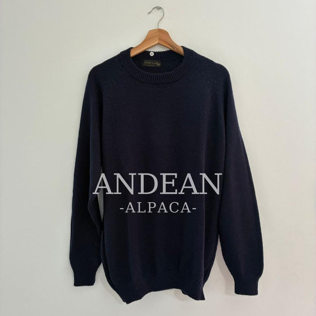 BABY ALPACA SWEATER / Handmade Unisex Jumper / Artisan Andean Pullover / Traditional Peruvian Sweater / Authentic Alpaca Clothing